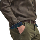 Barbour Buckley Tailored Herringbone Shirt In Stone