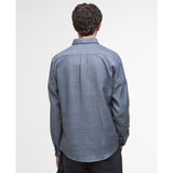 Barbour Buckley Tailored Long-Sleeved Shirt In Dark Navy