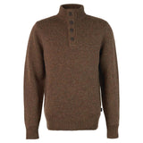 Barbour Calder Half Zip Jumper in Olive Tweed