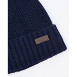 Barbour Carlton Beanie and Gloves Gift Set In Navy