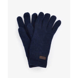 Barbour Carlton Beanie and Gloves Gift Set In Navy