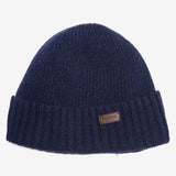 Barbour Carlton Wool Blend Beanie In Navy