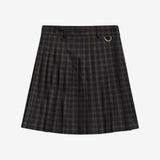 Barbour Carville Mini Skirt In Shadow Classic Tartan
