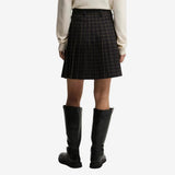 Barbour Carville Mini Skirt In Shadow Classic Tartan