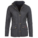 Barbour Cavalry Polar Quilted Jacket In Navy