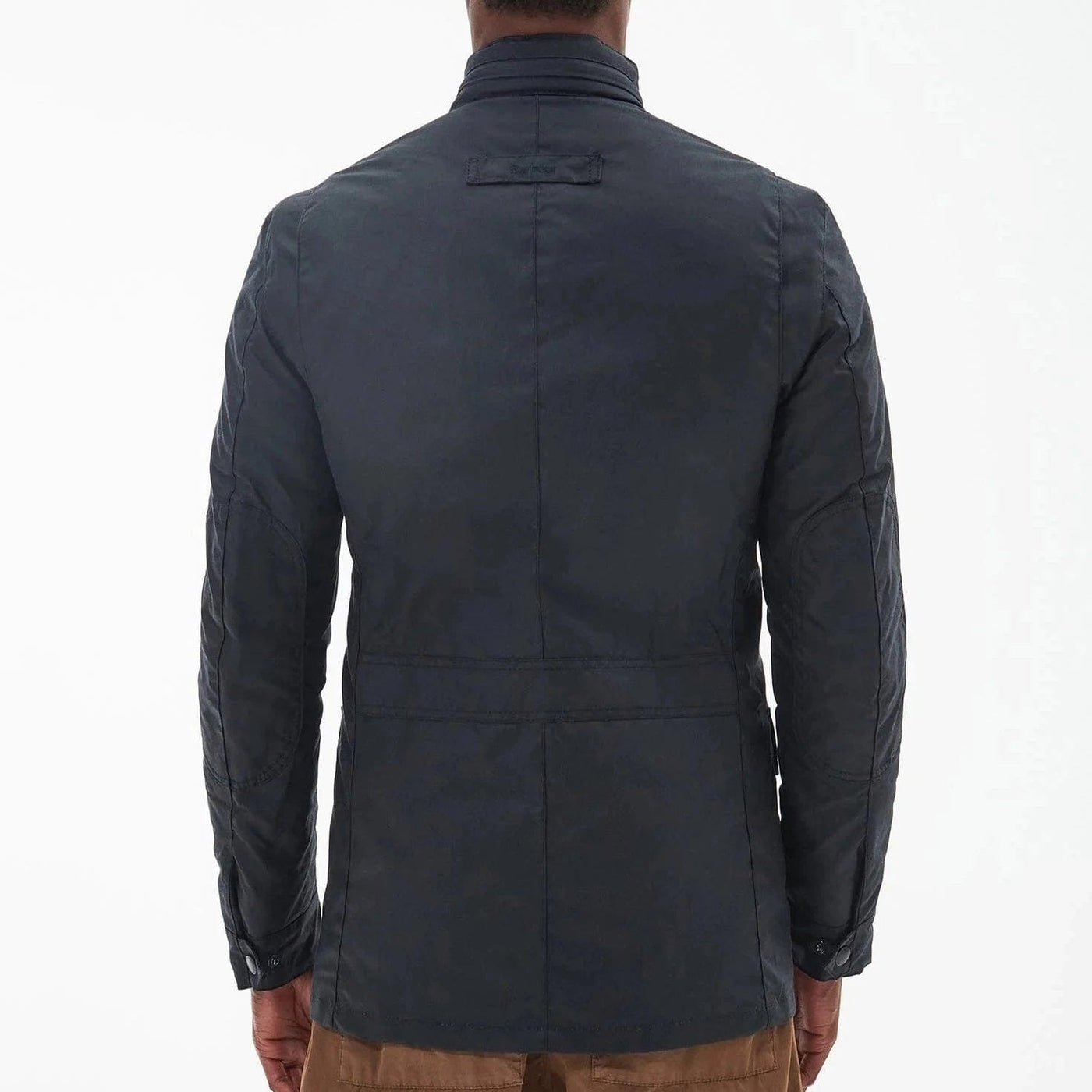Barbour Corbridge Wax Jacket In Navy