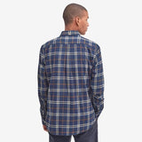Barbour Crossfell Tailored Fit Shirt In Blue