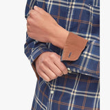 Barbour Crossfell Tailored Fit Shirt In Blue