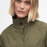 Barbour Crowdon Showerproof Jacket in Dusky Green