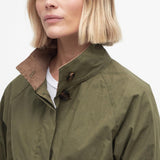 Barbour Crowdon Showerproof Jacket in Dusky Green