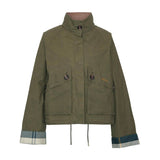 Barbour Crowdon Showerproof Jacket in Dusky Green