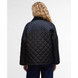 Barbour Danby Quilted Jacket in Dark Navy/Black/Dress Tartan