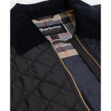 Barbour Danby Quilted Jacket in Dark Navy/Black/Dress Tartan