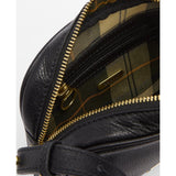 Barbour Daphne Leather Crossbody Bag In Black