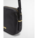 Barbour Daphne Leather Crossbody Bag In Black
