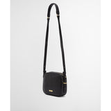 Barbour Daphne Leather Crossbody Bag In Black