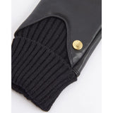 Barbour Deanna Leather Gloves In Black