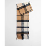 Barbour Deanna Tartan Scarf In Navy Tartan