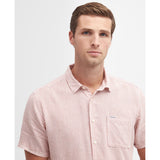 Barbour Deerpark Tailored Shirt in Pink Clay