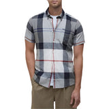 Barbour Doughill Short Sleeve Shirt In Pine Tartan
