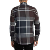 Barbour Dunoon Tailored Tartan Shirt In Midnight Oak