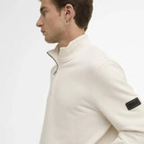 Barbour Ehan Quarter-Zip Sweatshirt Whisper White