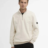 Barbour Ehan Quarter-Zip Sweatshirt Whisper White