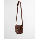 Barbour Elm Leather Crossbody Bag In Brown