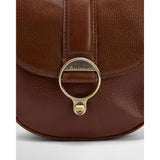Barbour Elm Leather Crossbody Bag In Brown