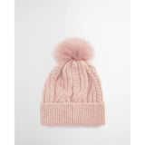 Barbour Elsdon Cable-Knit Beanie In Gardenia
