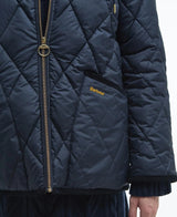 Barbour Erin Puffer Jacket In Navy