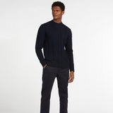 Barbour Essential Cable Knit in Denim Marl