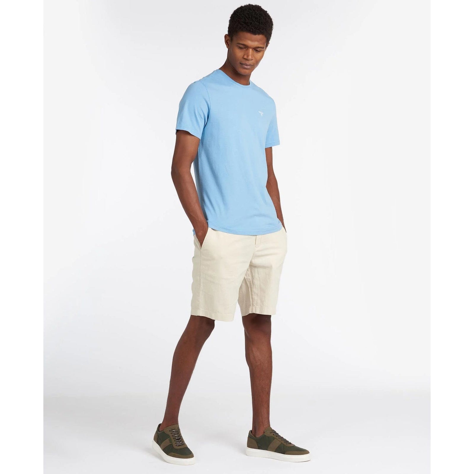 Barbour Essential Sports T-Shirt in Blue