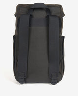 Barbour Essential Wax Backpack in Olive