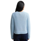 Barbour Fawley Crew Neck Jumper In Celestial Blue