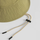 Barbour Festival Reversible Bucket Hat Bleached Olive
