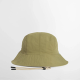 Barbour Festival Reversible Bucket Hat Bleached Olive