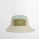 Barbour Festival Reversible Bucket Hat Bleached Olive