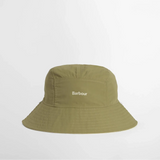 Barbour Festival Reversible Bucket Hat Bleached Olive