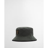 Barbour Field Wax Bucket Hat In Sage Green