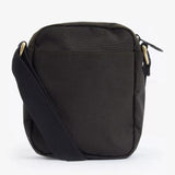 Barbour Field Waxed Crossbody Bag In Olive