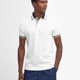 Barbour Finkle Polo Shirt in Ecru