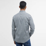 Barbour Finkle Tailored Gingham Shirt In Olive
