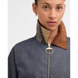 Barbour Freckleton Denim Jacket In Indigo