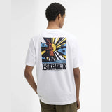 Barbour Frome Relaxed Graphic T-Shirt In White