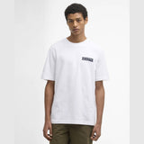 Barbour Frome Relaxed Graphic T-Shirt In White