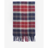 Barbour Galston Tartan Scarf in Cranberry Tartan