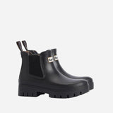 Barbour Halton Ankle Wellingtons In Black