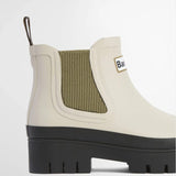 Barbour Halton Ankle Wellingtons In Light Oak