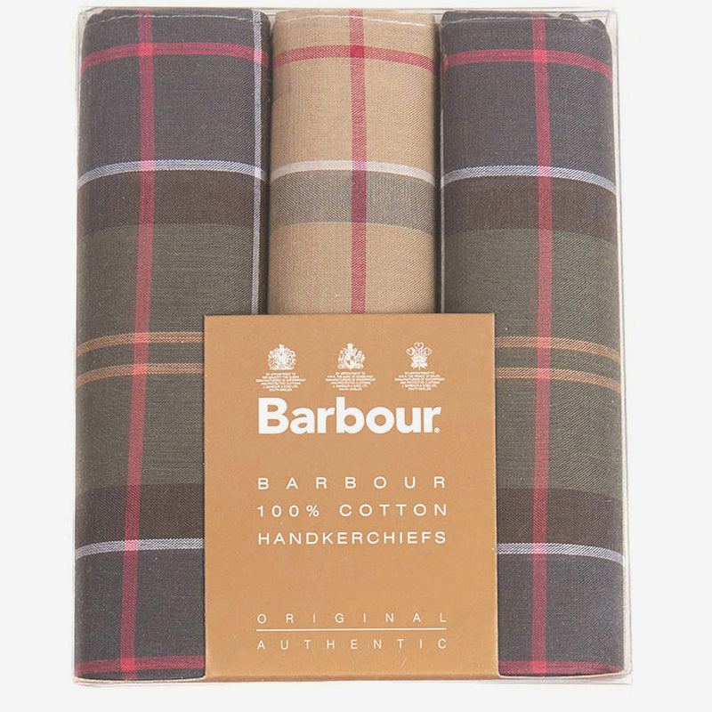 Barbour Handkerchief Gift Box Set